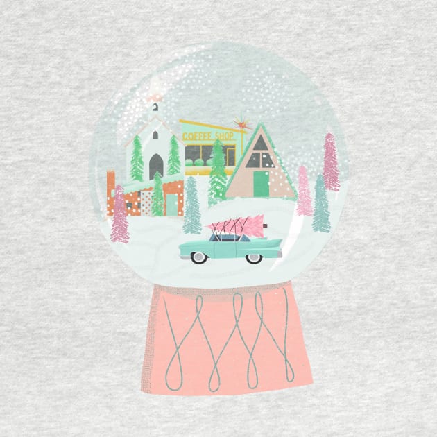 Mod Snow Globe by jenblove